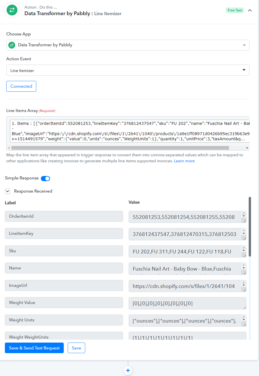 Pabbly-data transform Line Items.png