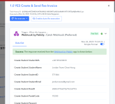 Task that the webhook successfully dissect the data.png