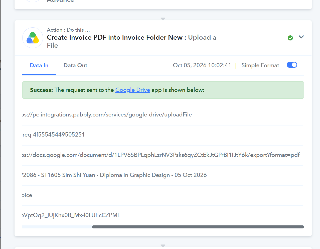 Same Method in Another Work Flow No Issue 2.png