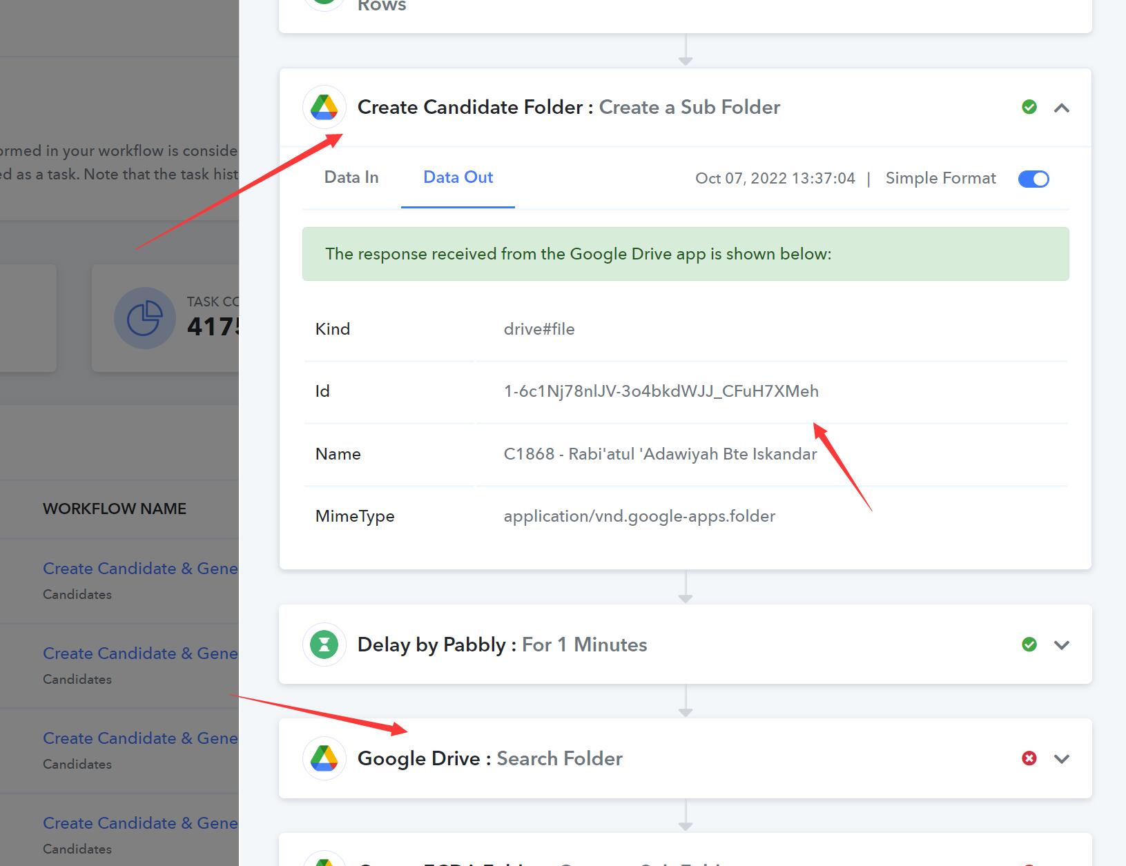 Create Folder but could not search the folder.jpg