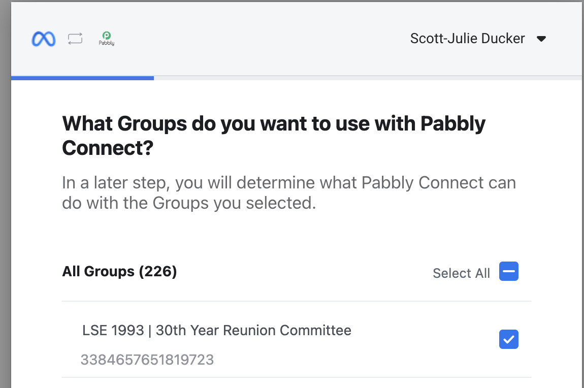1 - Groups Connect inside Pabbly.png