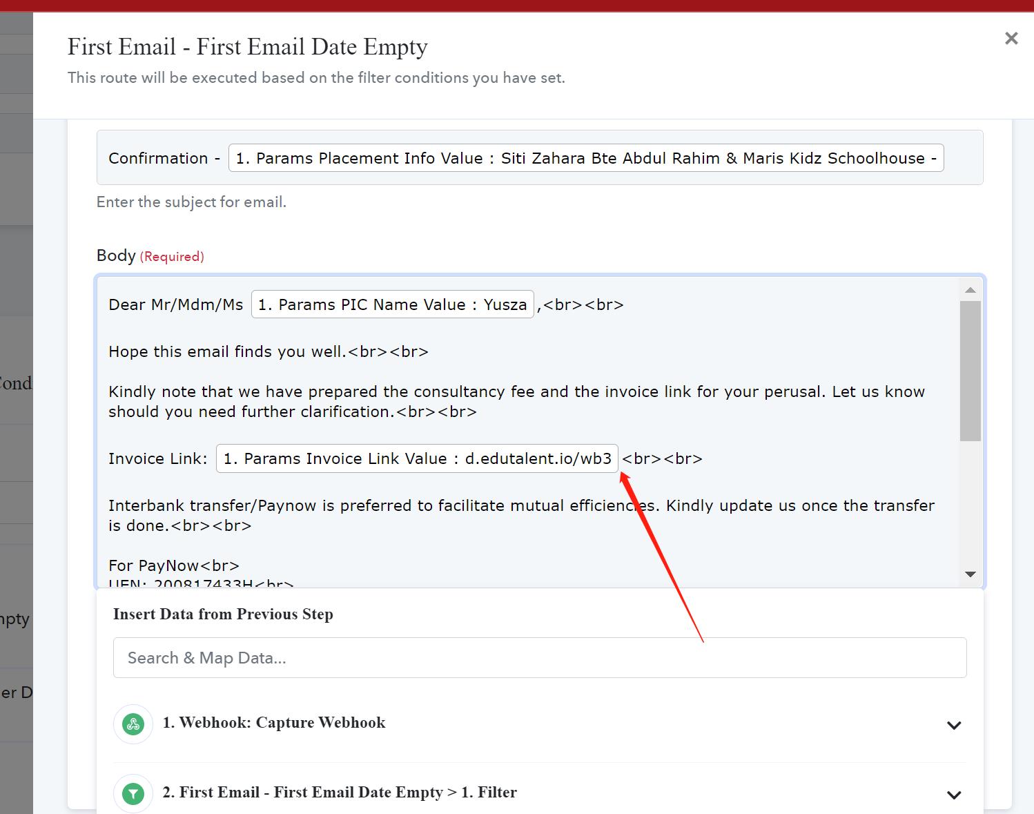 Link to be included in Email Body Message.jpg